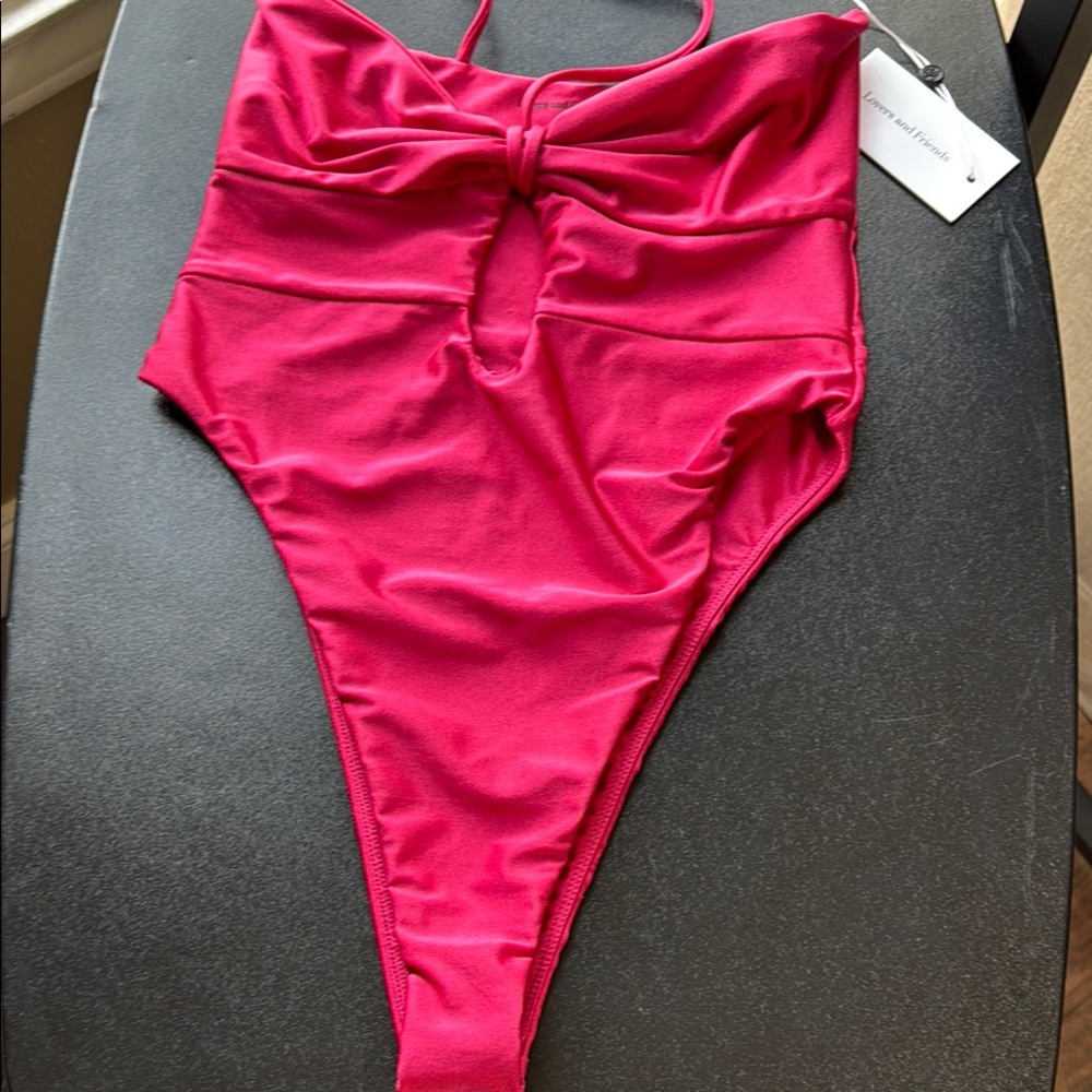 Lovers + Friends Pink One Piece Swimsuit